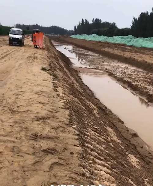 徐州九里区河道降水