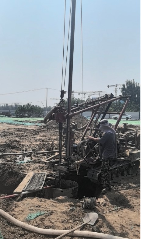 徐州九里区工地打井